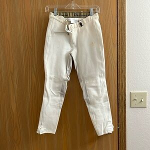 Women’s White Riding Pants